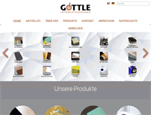 Tablet Screenshot of goettle.de